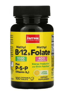 Jarrow B12 et folate
