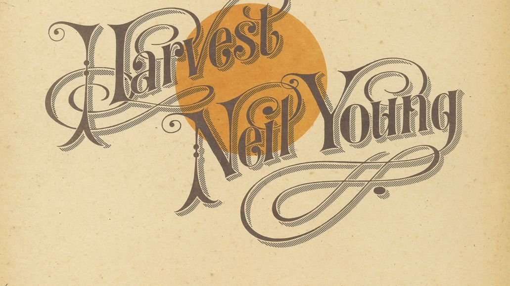 illustration de réédition du 50e anniversaire de neil young harvest
