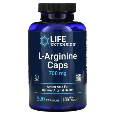 Capsules de l-arginine Life Extension 700mg