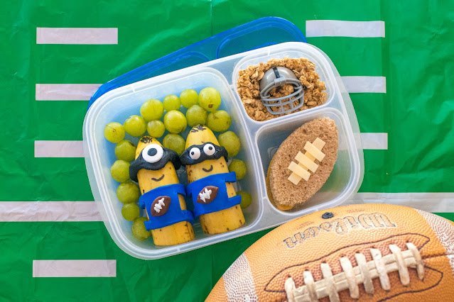 Comment faire une recette de déjeuner de joueur de football Despicable Me Minions!