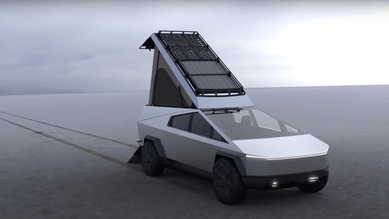 Coque de camping-car Tesla Cybertruck