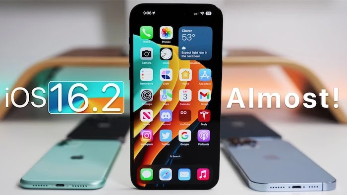 iOS 16.2 bêta 4 