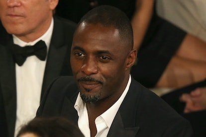 BEVERLY HILLS, CA - 12 JANVIER : 71e REMISE ANNUELLE DES GOLDEN GLOBE AWARDS -- Sur la photo : l'acteur Idris Elba à la...