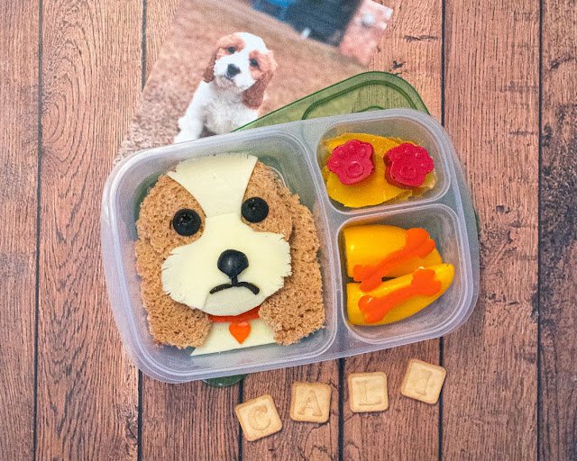 Comment faire un déjeuner d'art de nourriture pour chien chiot pour vos enfants !