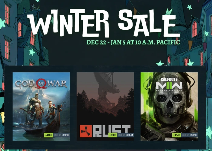 Soldes d'hiver Steam 2022