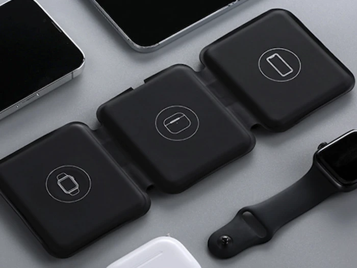 Chargeur magnétique pliable 3 en 1