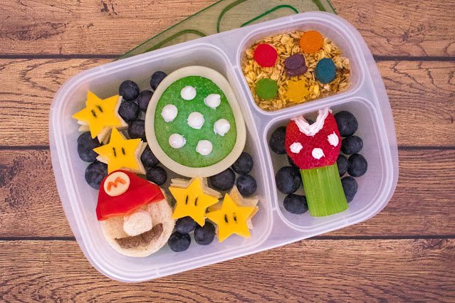 Comment faire un déjeuner Super Mario Bros. Food Art School pour vos enfants !
