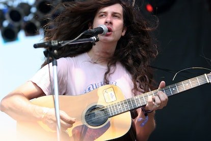 CHICAGO, IL - 17 juillet : Kurt Vile effectue onstgae pendant le Pitchfork Music Festival 2011 à Union...