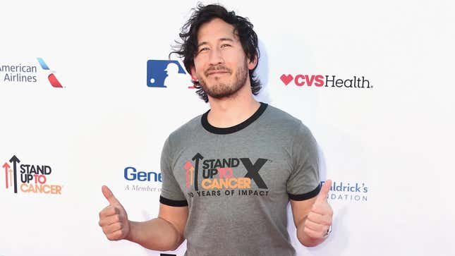 Markiplier à l'événement Stand Up To Cancer 2018. 