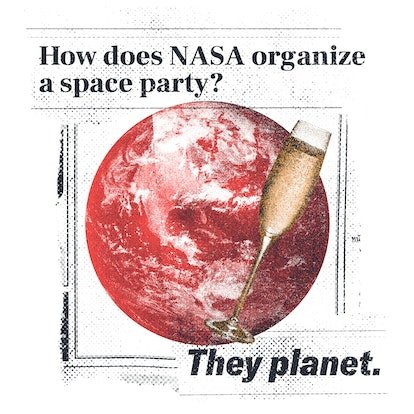 Comment la NASA organise-t-elle une fête ?