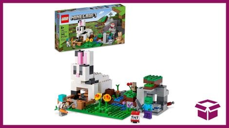 Ensemble de ferme LEGO Minecraft Rabbit Ranch House