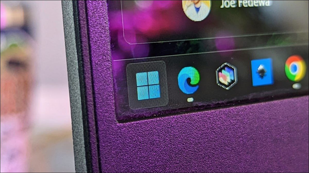 Bouton Démarrer de Windows 11.