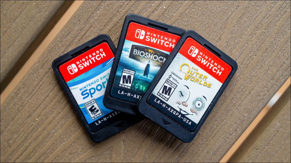 Cartouches de jeu Nintendo Switch