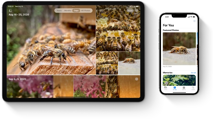 Supprimer des photos icloud