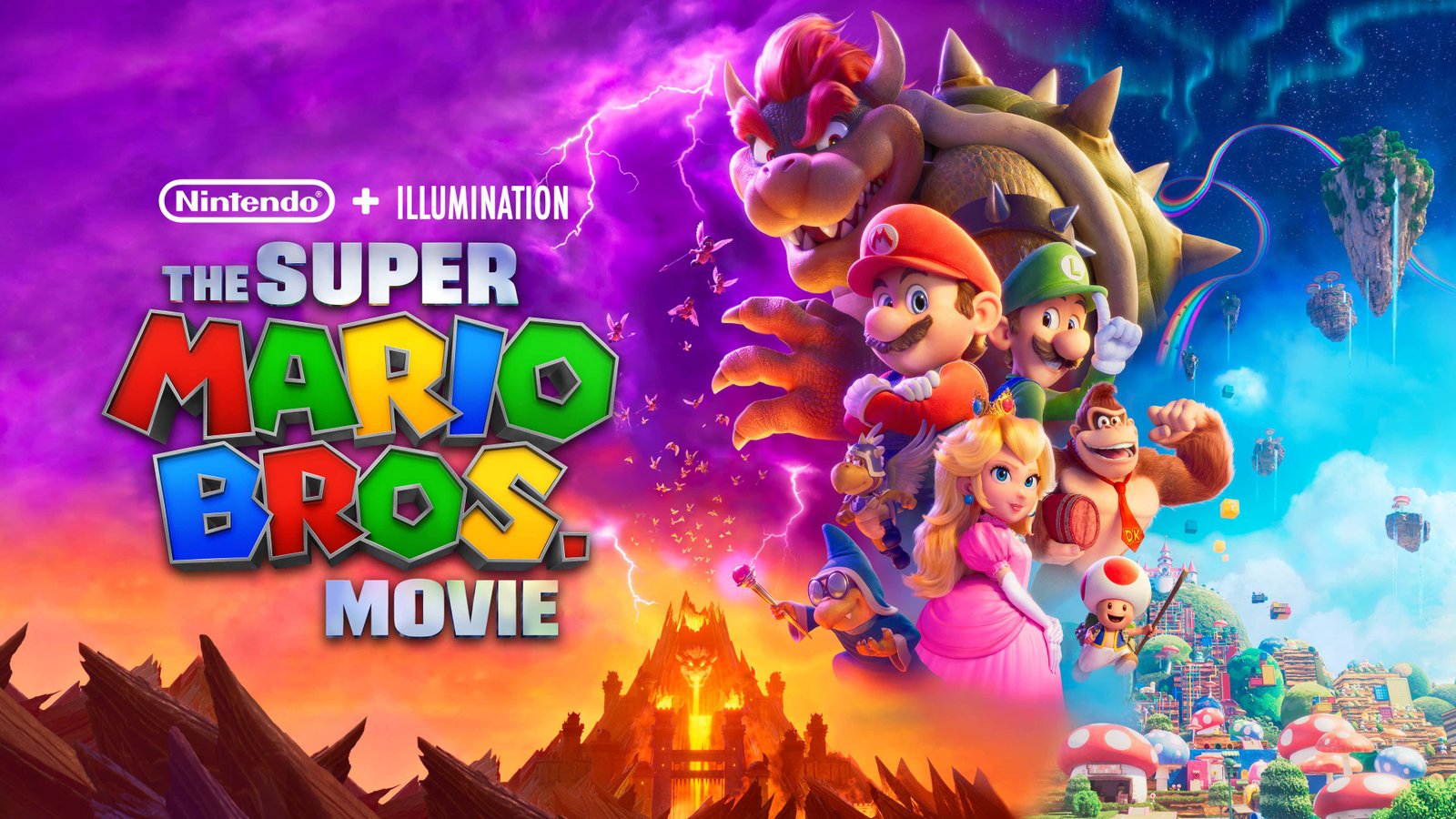 L'affiche du film Super Mario Bros.