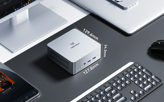 Dimensions du mini PC Venus UN1265