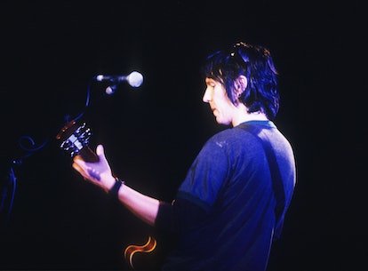 Elliott Smith, Festival Pukkelpop, Hasselt, Belgique, 30/08/1998.  (Photo de Gie Knaeps/Getty Images)