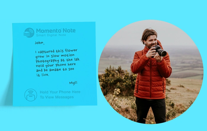 Bloc-notes Momento Note NFC