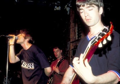 Liam Gallagher et Noel Gallagher d'Oasis (Photo de Steve Eichner/WireImage)