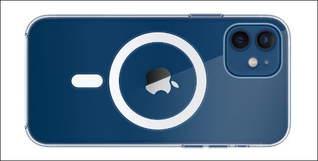 Étui en plastique transparent Apple MagSafe