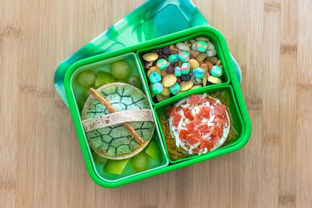 Comment préparer un déjeuner scolaire avec des œuvres d'art culinaire pour les Tortues Ninja !