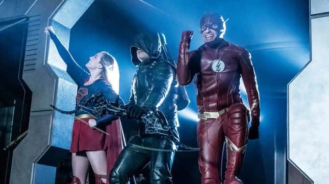 Les stars de Legends of Tomorrow habillées en super-héros de la CW