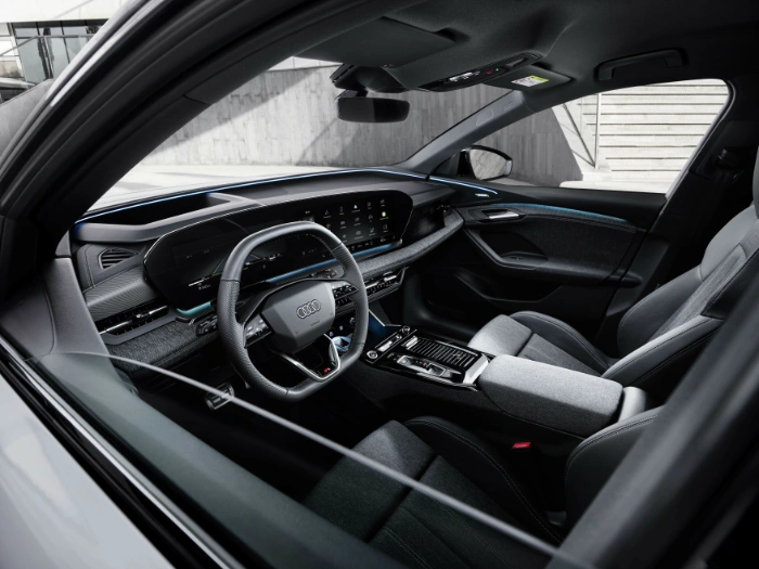 Intérieur de l'Audi Q6 e-tron