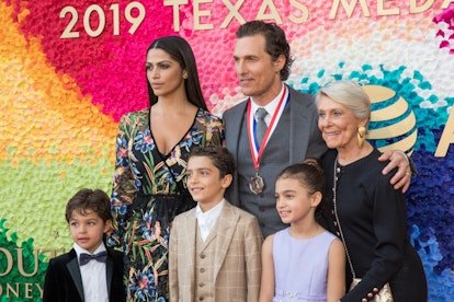 Livingston Alves McConaughey, Camila Alves, Levi Alves McConaughey, le lauréat Matthew McConaughey, Vid...