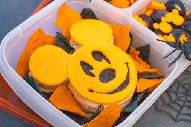 Comment préparer un déjeuner scolaire d'Halloween Food Art Disney Mickey Mouse pour vos enfants !