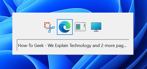 Utilisez le sélecteur d'applications classique de Windows.