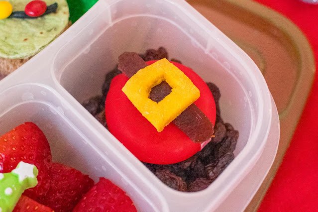 Disney Christmas Mickey Mouse Ears Food Art Déjeuner pour les vacances !