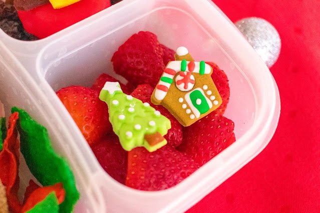 Disney Christmas Mickey Mouse Ears Food Art Déjeuner pour les vacances !