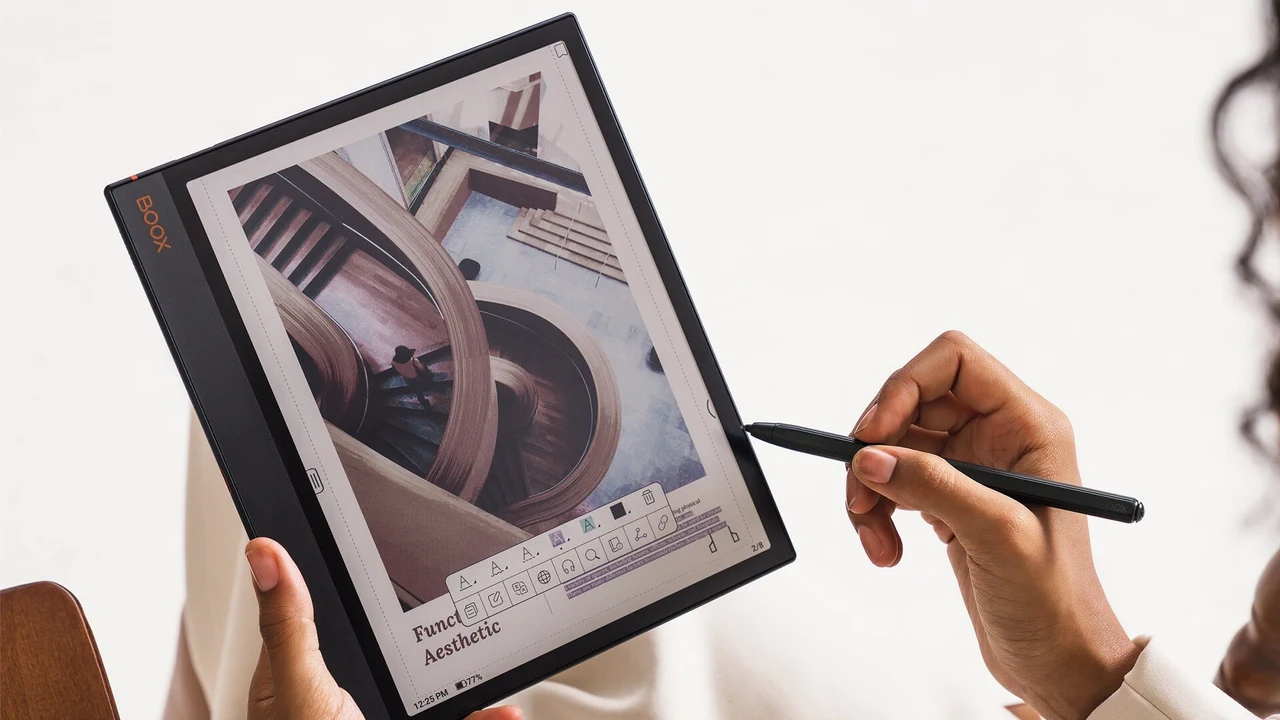 Boox Kaleido 3 ePaper technologie d'affichage couleur E Ink