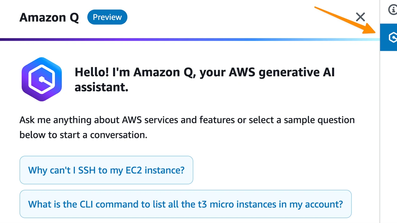 Lancement du chatbot Amazon Q AI AWS pour les entreprises