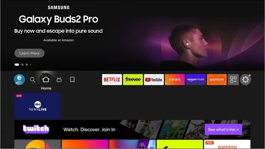 Publicités Amazon Fire TV 2023