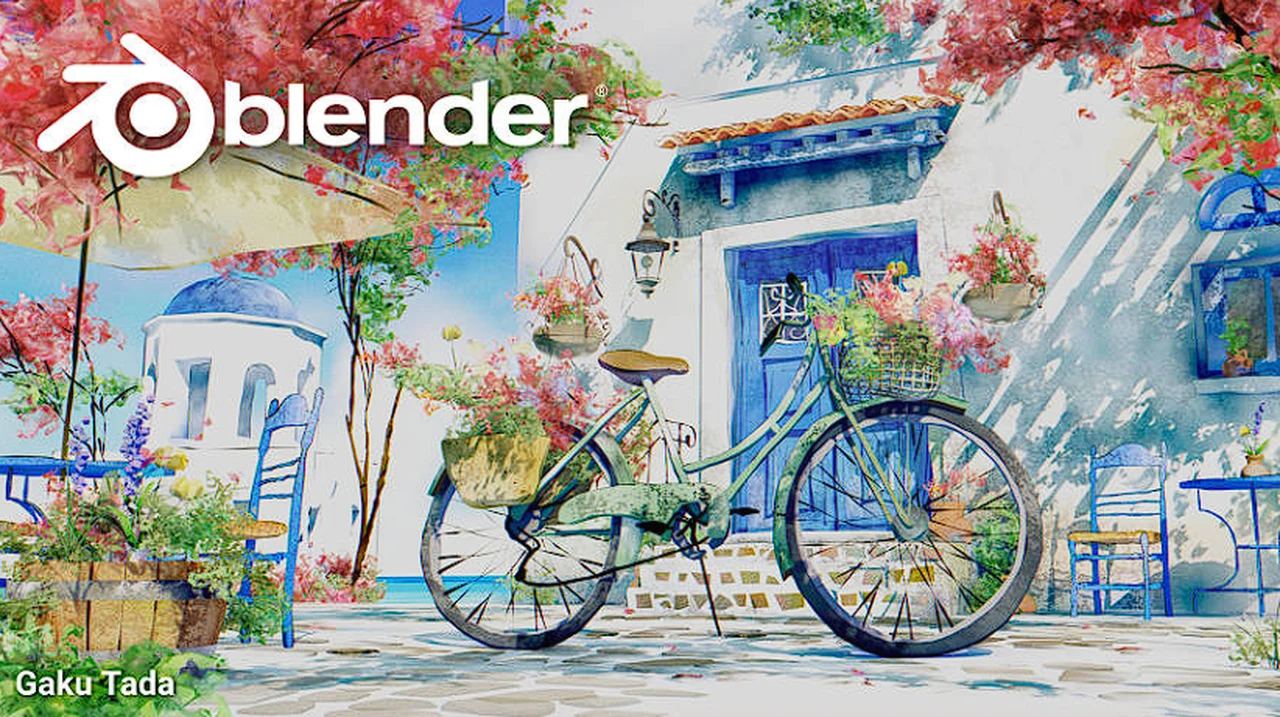 Lancement du logiciel d'animation 3D gratuit Blender 4