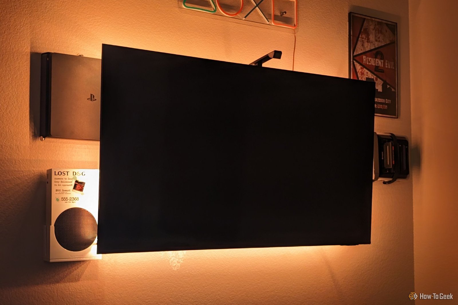 Govee TV Backlight 3 Lite Lumière chaude provenant d'une bande LED