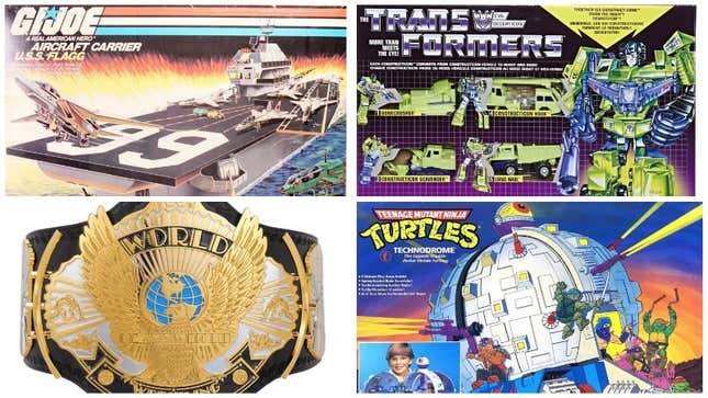 GI Joe, transformateurs, tortues ninja, wwf