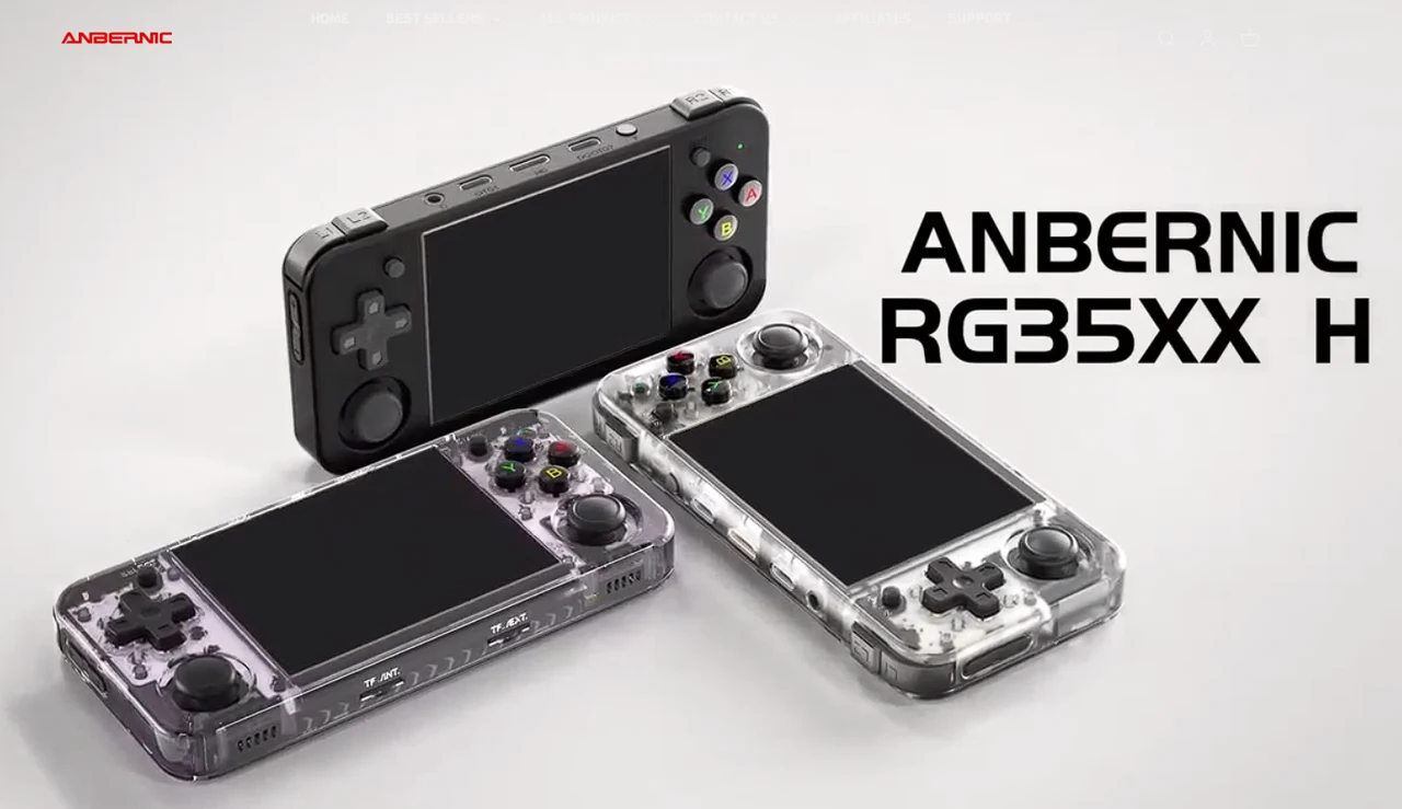 Mini console de jeux portable Anbernic RG35XX H
