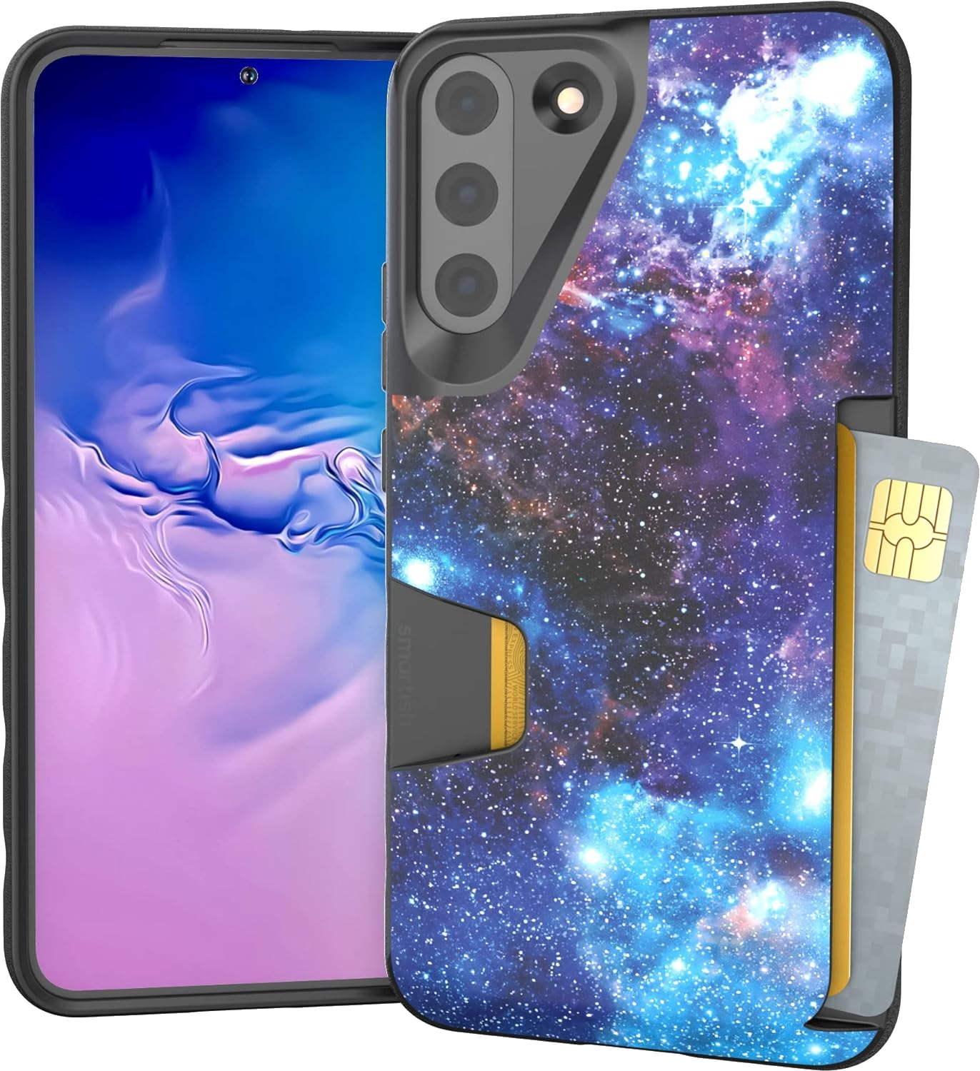 Étui portefeuille Smartish pour Galaxy S22 Plus - Wallet Slayer Vol.  1