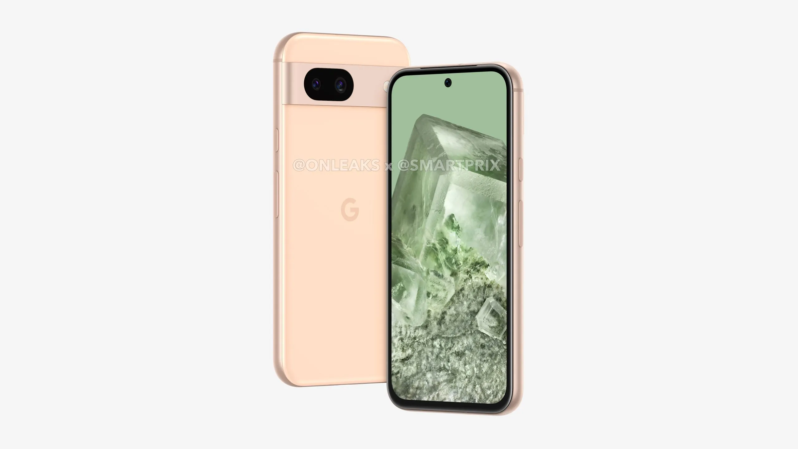 Le rendu du Google Pixel 8a a été divulgué.