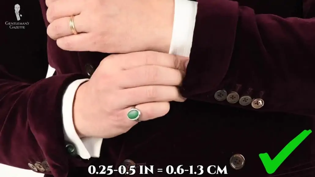 La bonne longueur de manche