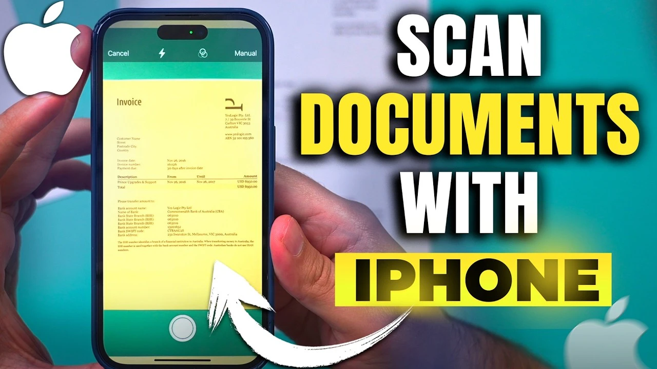 Numériser des documents iPhone