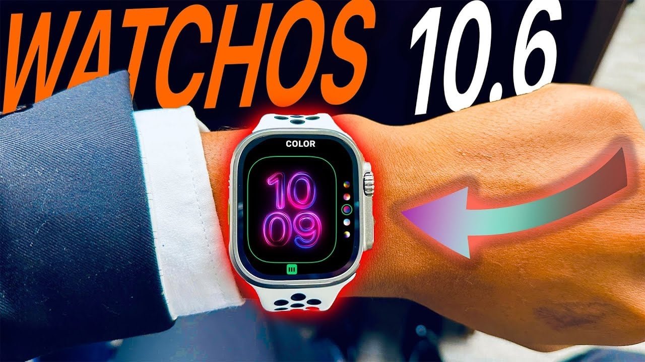 watchOS 10.6 bêta 1