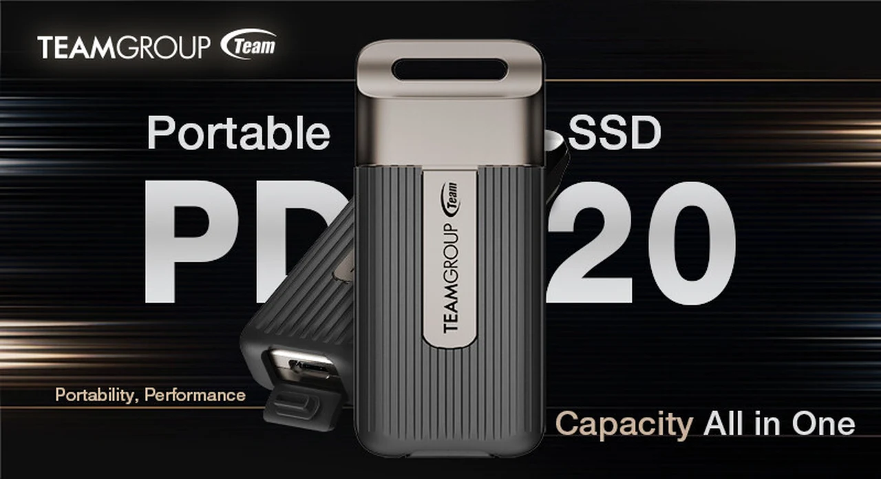 Petit SSD externe USB-C de 4 To