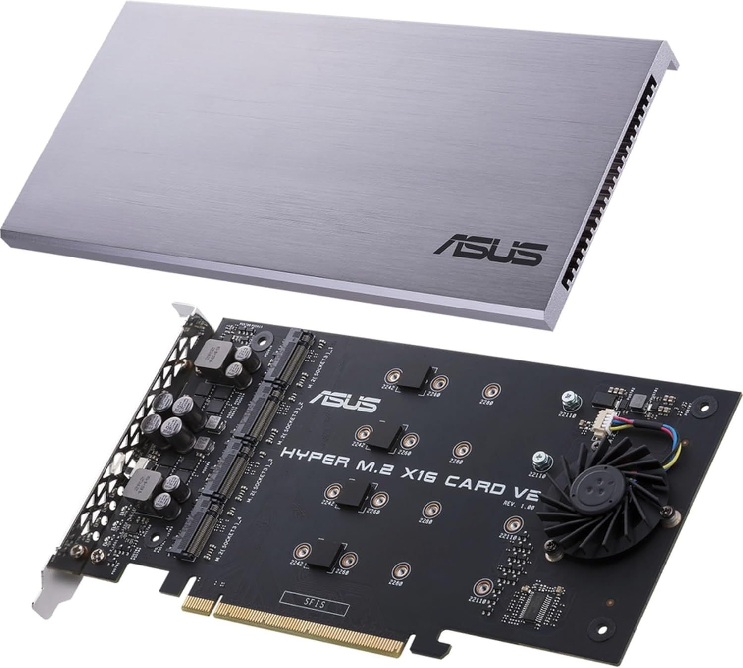 Carte d'extension ASUS Hyper M.2 X16 PCIe 3.0 X4