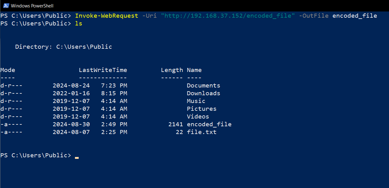 Utilisation d'InvokeWebRequest pour télécharger des fichiers dans PowerShell.