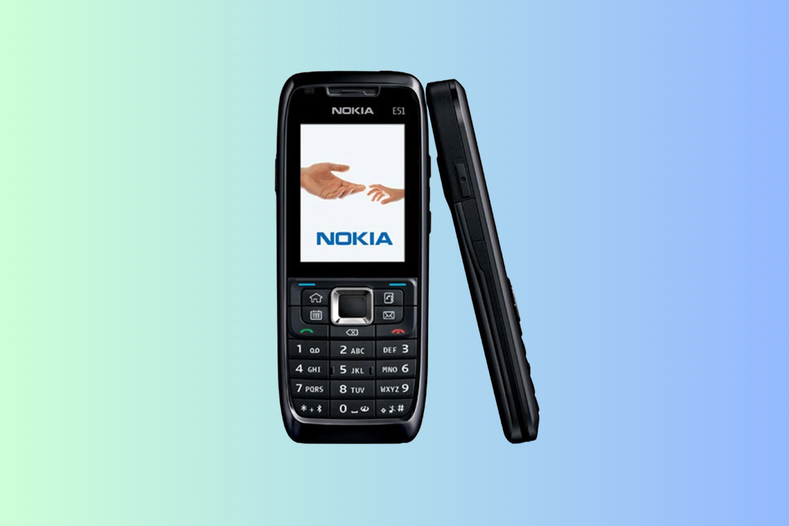 Smartphone Nokia E51 Symbian S60. 