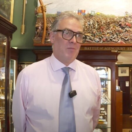 Dominic Strickland, conjoint président des antiquités allemandes de Michael