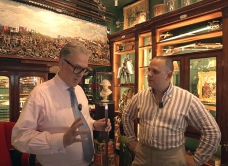 Dominic a partagé avec Raphael quelle est la longueur standard de la canne